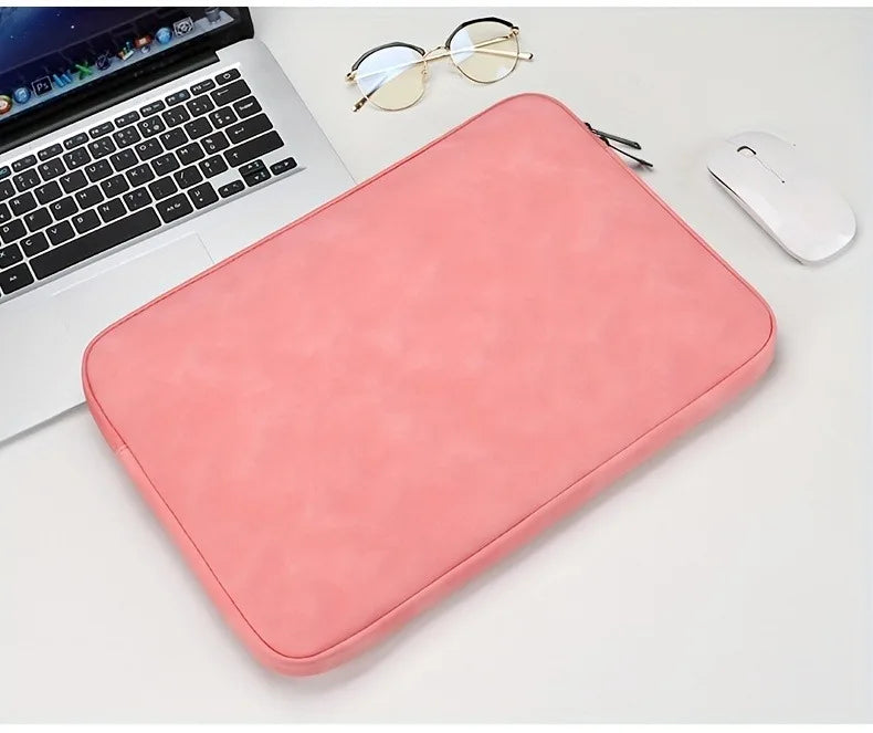 11 13 14 15 Inch Laptop PU Leather Protective Tablet Bag Computer Pouch Case Storage Bags Slim Laptop Sleeve for Macbook Perfect - Heavenly shershelle