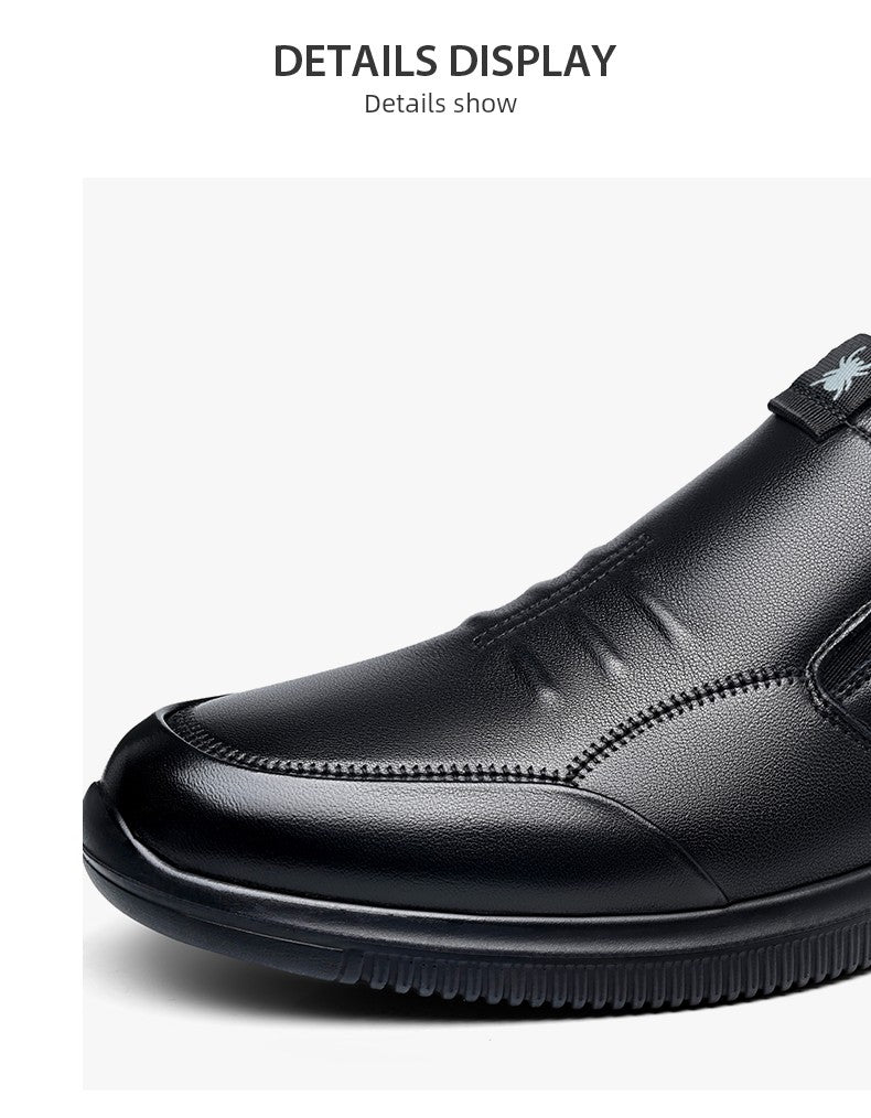 Spider King Autumn and Winter Soft Sole Lightweight Father Men's Shoes