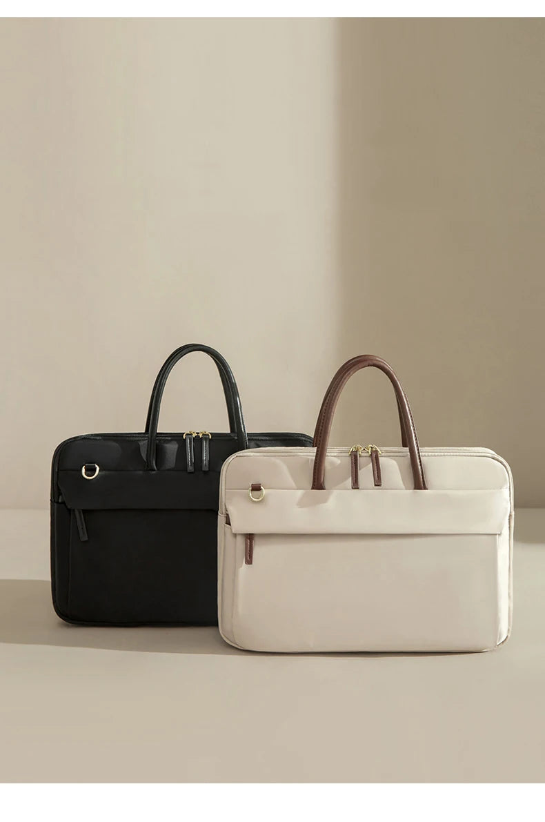 Laptop Bag 13.3 14 15.6 Inch Notebook Bag Sleeve For Macbook Air Pro 13 16 Case Xiaomi Shoulder Handbag New Waterproof Briefcase - Heavenly shershelle