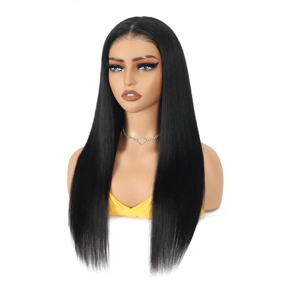 Wear Go 6X4 Glueless Human Hair Wig Transparent Lace Closure Wig Ready To Wear Pre Plucked Pre Cut Lace Wig Without Glue And Gel