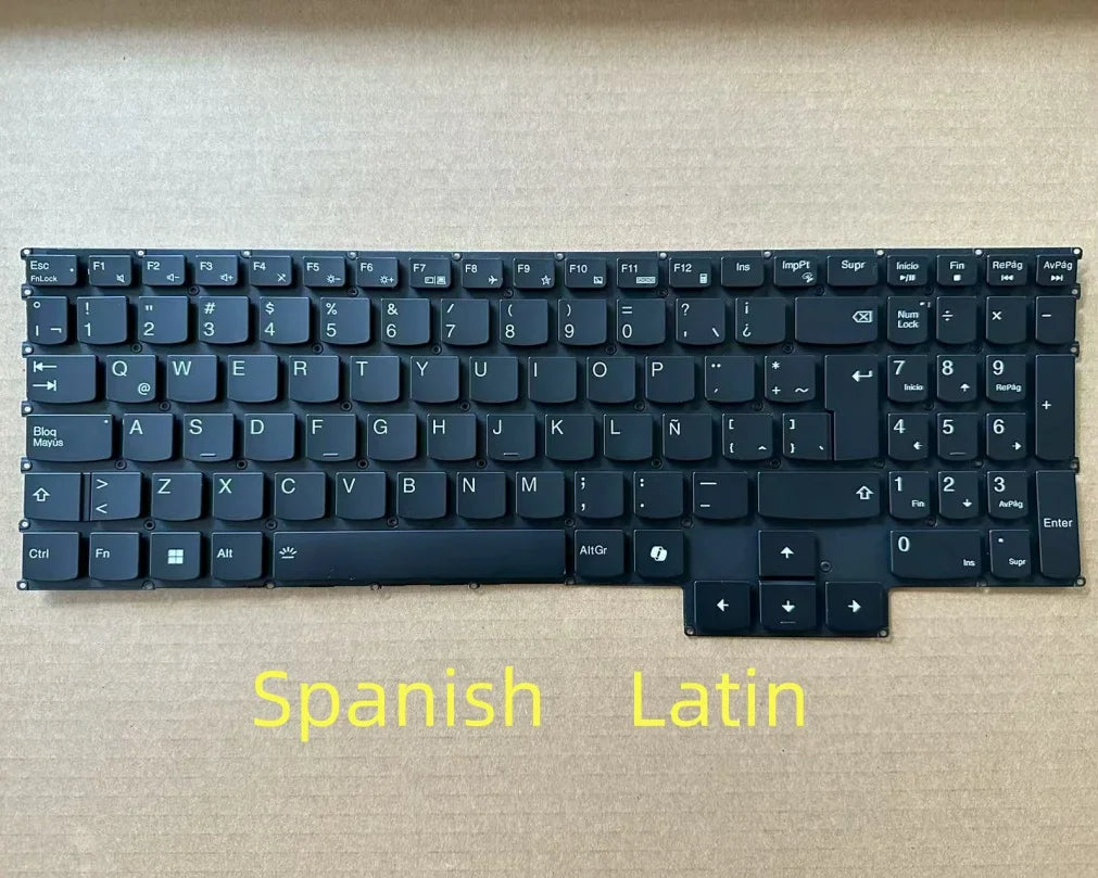 US/RU/BE/UK/FR/LA Laptop keyboard For Lenovo Legion G5000 Slim 5-16IRH8 5-16APH8 LOQ 15ARP9 15AHP9 15IAX9 15IRX9 15IAX9I Backlit