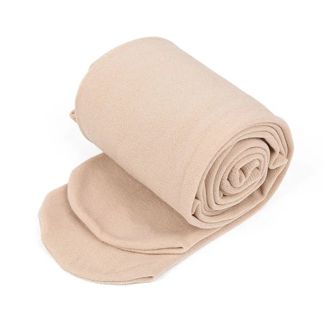 Women Winter Leggings Warm Pantyhose High Waist Solid Color Velvet Thermal Thickened Velvet Leggings Stretchy Black Skin Legging - Heavenly shershelle