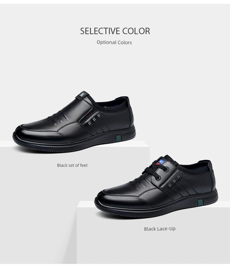 Spider King Autumn and Winter Soft Sole Lightweight Father Men's Shoes