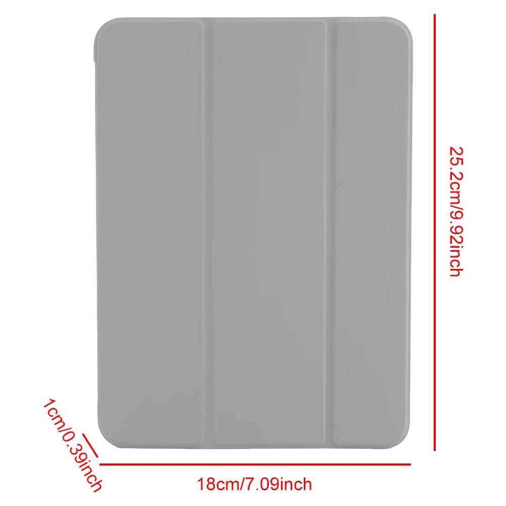Case for iPad 10th Generation 10.9 Inch 2022 with Soft Silicone Back Cover Case with Stand Protective Smart Cover