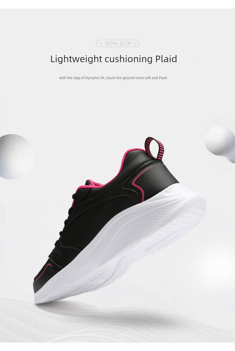 Warrior Lightweight Leather Waterproof Shock Absorption Casual Women's Shoes