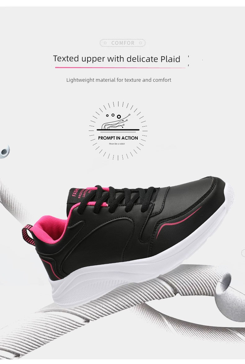 Warrior Lightweight Leather Waterproof Shock Absorption Casual Women's Shoes