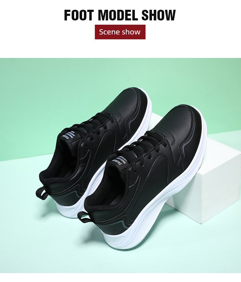 Warrior Lightweight Leather Waterproof Shock Absorption Casual Women's Shoes