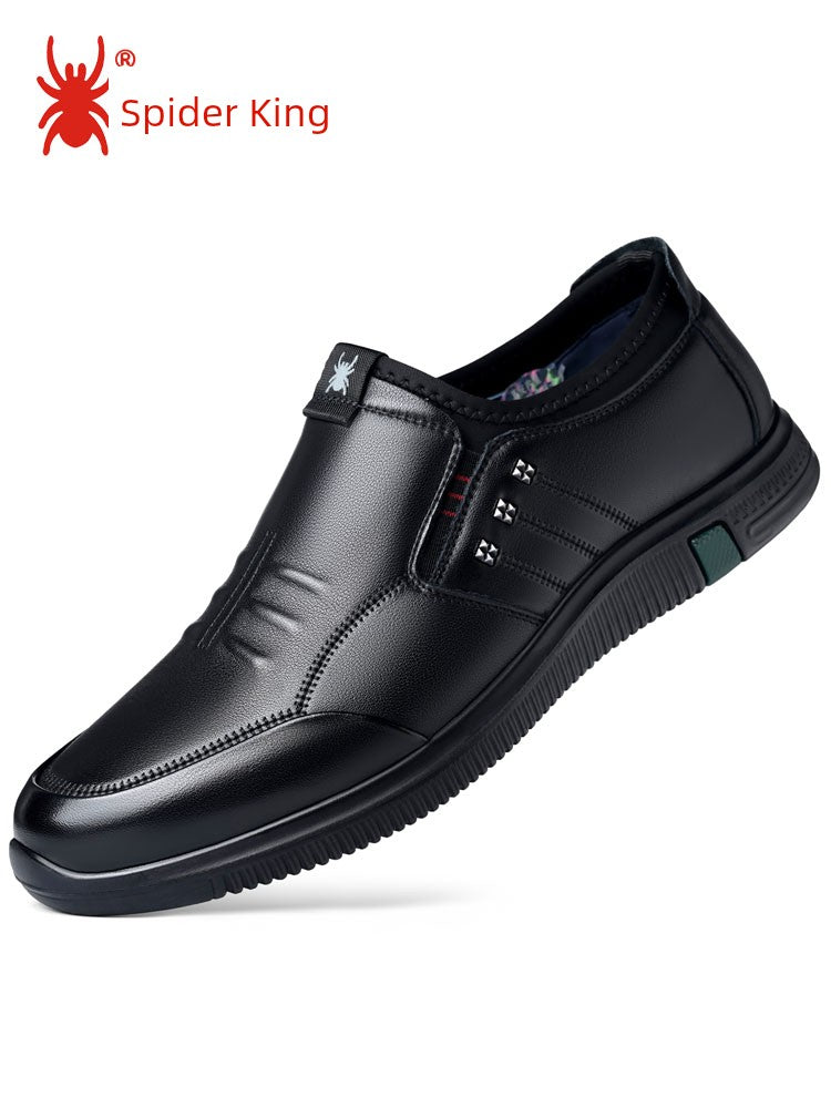 Spider King Autumn and Winter Soft Sole Lightweight Father Men's Shoes