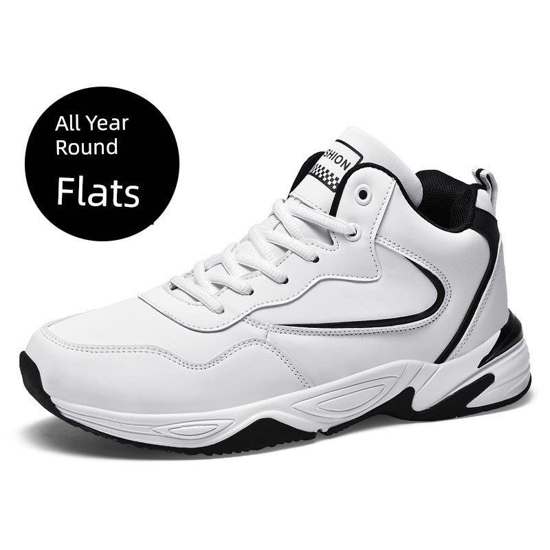 Plus size Men's Shoes 45 Sports Shoes Fleece-lined Cotton Shoes 4647 Men 48 Beef Sole Casual Shoes Autumn and Winter 2025 New arrival - Heavenly shershelle