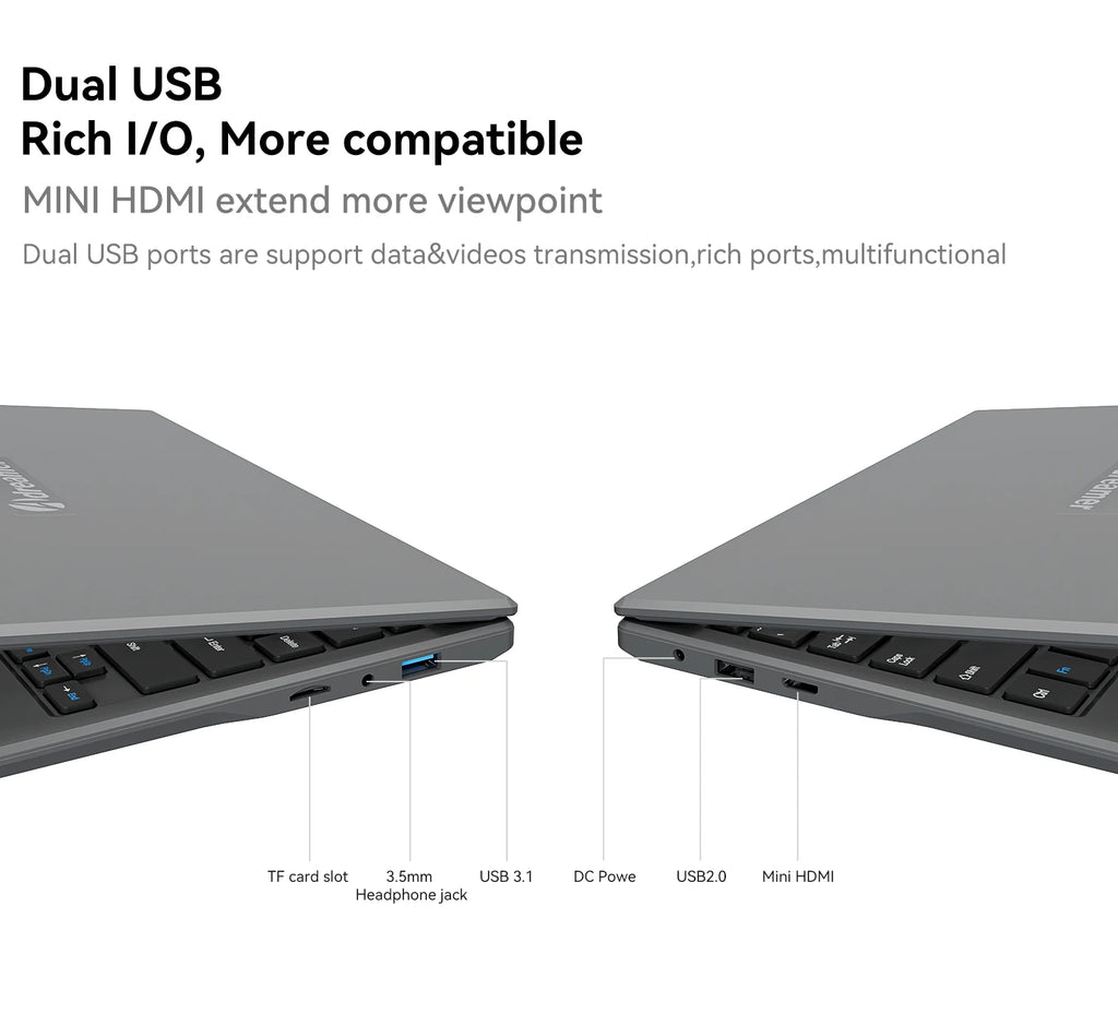 Markut Laptop 15.6 Inch Portable Notebook With Intel CPU I7-1165G7 IPS 32GB 2T SSD 1920*1080 FHD Display Laptop- German Keyboard - Heavenly shershelle