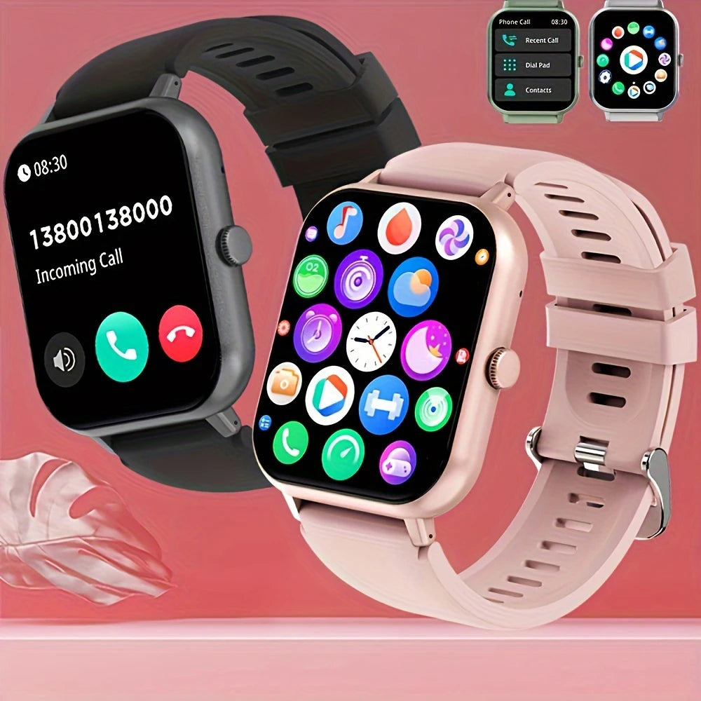 Smart watch, wireless calling /dial, multi -Sport mode,Suitable for men and women, sports watches, for iPhone/Android