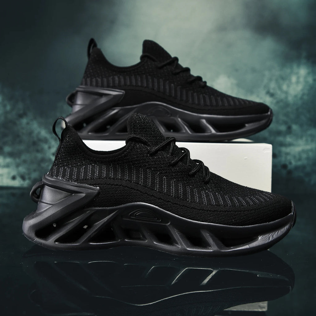 Women's running shoes, lightweight mesh, breathable and comfortable flat soft tennis shoes, blade sports shoes for women