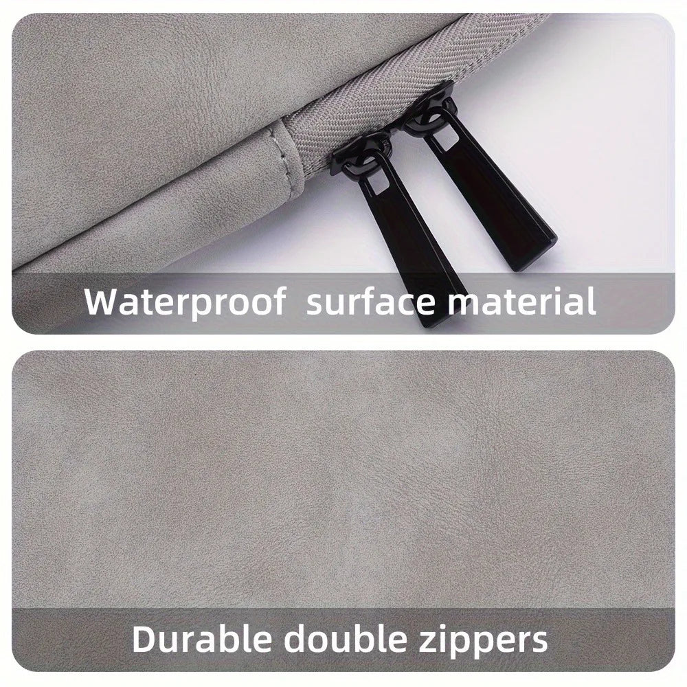 11 13 14 15 Inch Laptop PU Leather Protective Tablet Bag Computer Pouch Case Storage Bags Slim Laptop Sleeve for Macbook Perfect - Heavenly shershelle