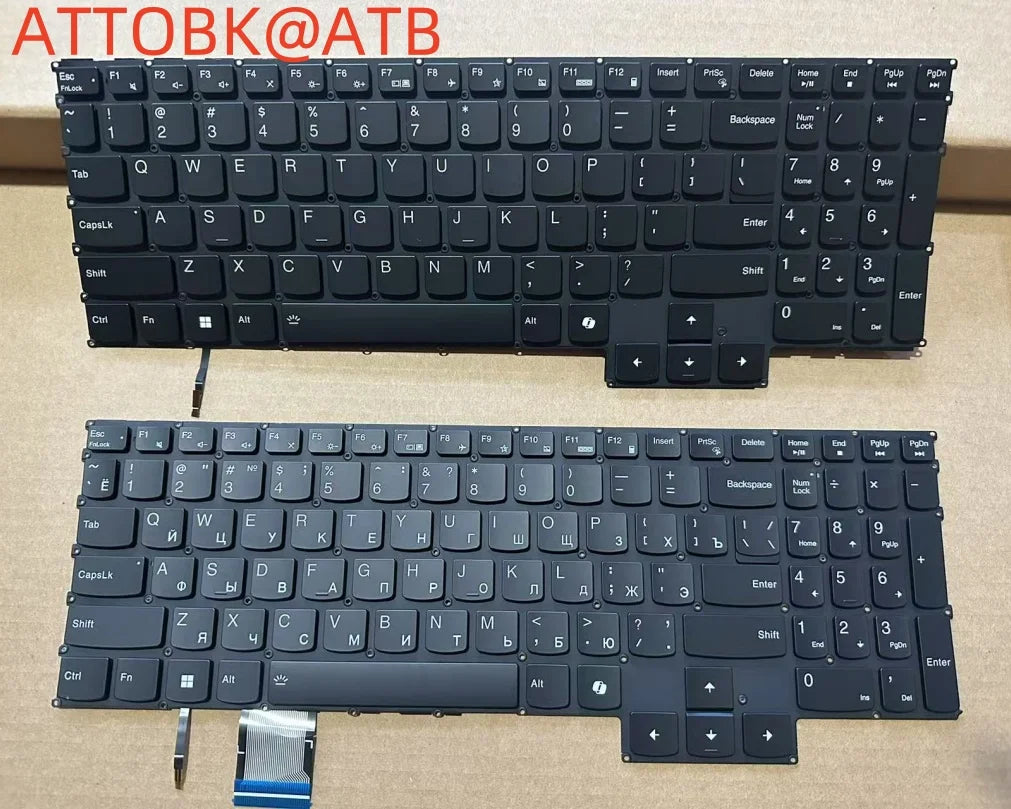 US/RU/BE/UK/FR/LA Laptop keyboard For Lenovo Legion G5000 Slim 5-16IRH8 5-16APH8 LOQ 15ARP9 15AHP9 15IAX9 15IRX9 15IAX9I Backlit