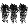 1/2/3Pcs Artificial Eucalyptus Plant 70CM Fake Plant Hanging Black  Vine for Home Decor Outdoor Halloween Thanksgiving Ornament