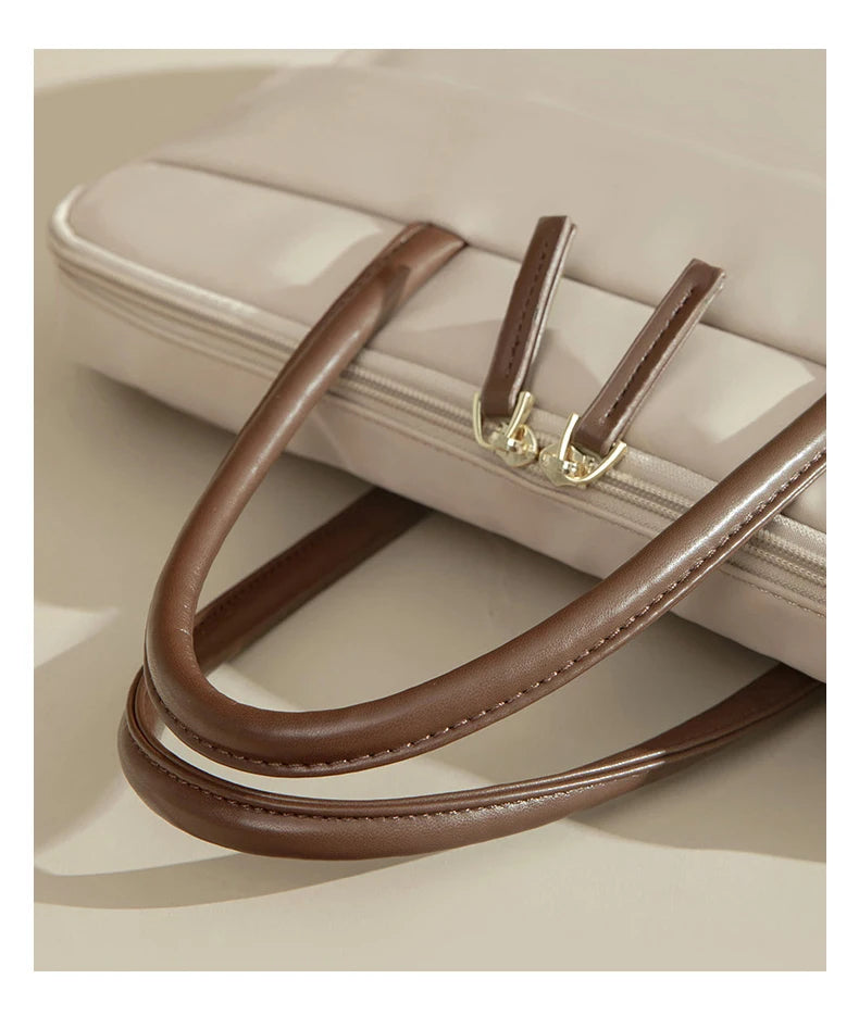 Laptop Bag 13.3 14 15.6 Inch Notebook Bag Sleeve For Macbook Air Pro 13 16 Case Xiaomi Shoulder Handbag New Waterproof Briefcase - Heavenly shershelle