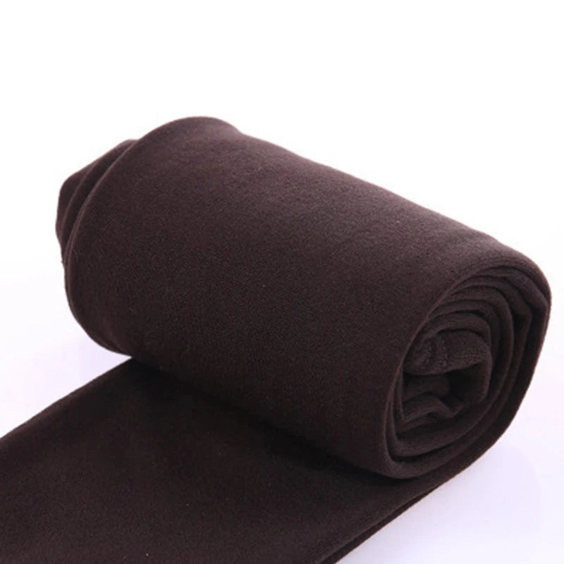 Women's Warmer Leggings Winter Thermal Pants Pantyhose Socks Velvet Tights Elastic Thicken Stocking Fleece Lined Underwear