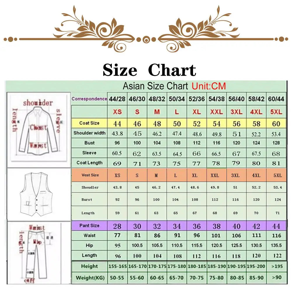 High-end Formal Men Suits Slim Fit Peak Lapel Groom Wedding Tuxedos 2 Pieces Sets Male Double Breasted Blazers Costume Homme