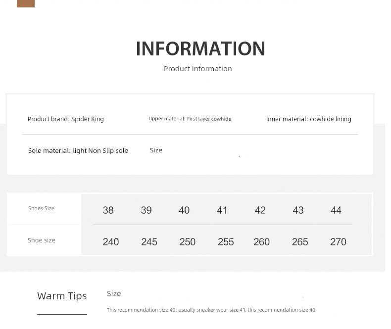 Spider King Autumn and Winter Soft Sole Lightweight Father Men's Shoes