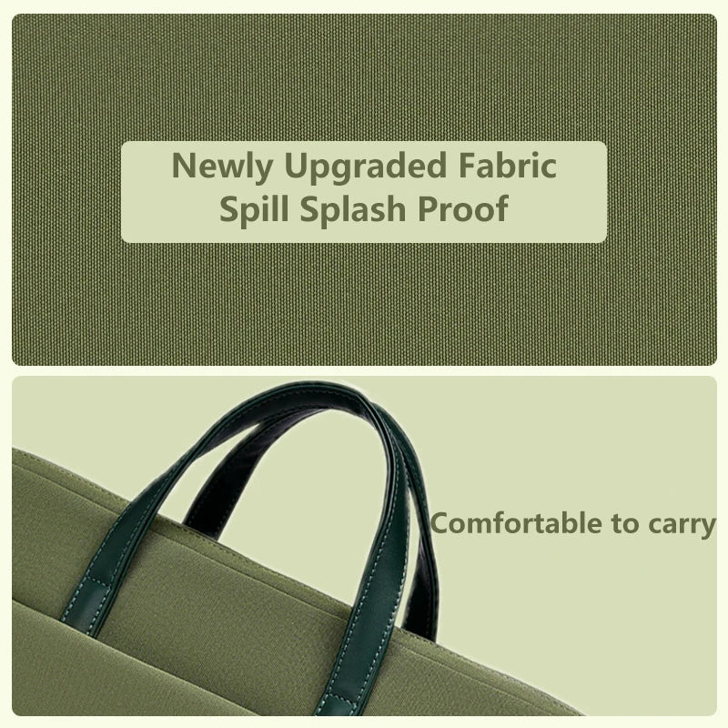 Laptop Bag 13.3 14 15.6 17 Inch Notebook Bag Sleeve For Macbook Air Pro 16 Case Xiaomi Shoulder Handbag New Waterproof Briefcase - Heavenly shershelle