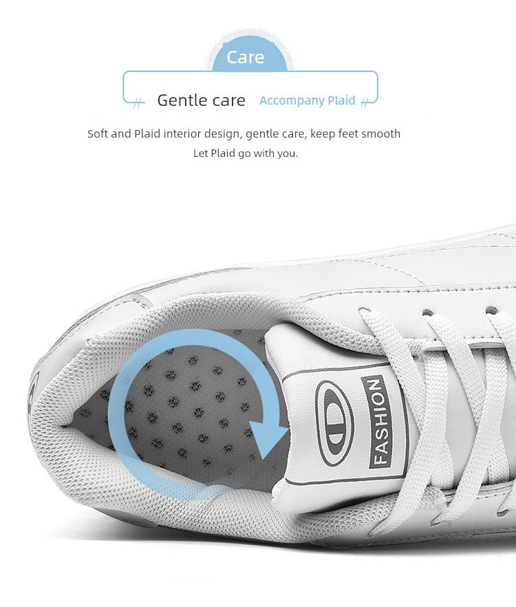 Spring New Arrival Brand Back Shoes Leather Waterproof Sneaker Team Dancing Shoes Women's Travel Shoes Air Cushion Soft Sole Shoes