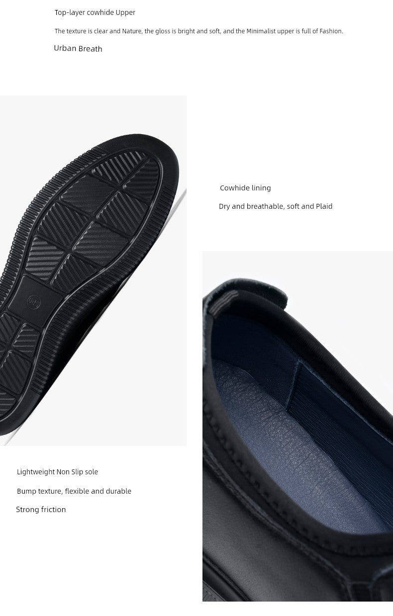 Spider King Autumn and Winter Soft Sole Lightweight Father Men's Shoes