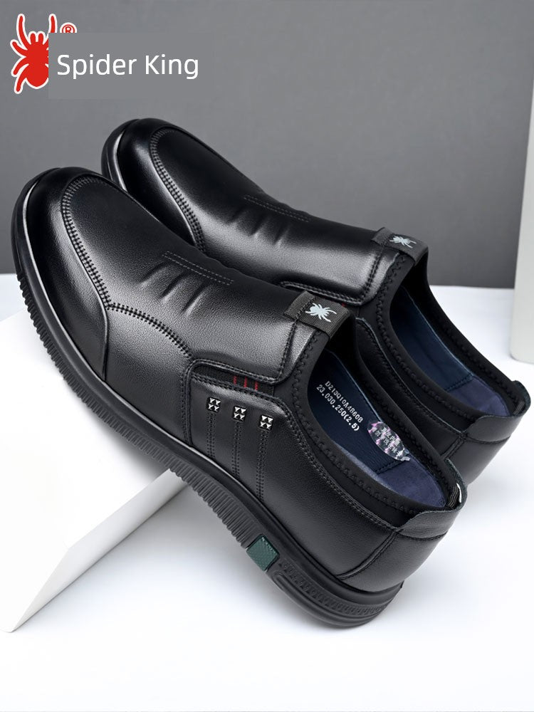 Spider King Autumn and Winter Soft Sole Lightweight Father Men's Shoes