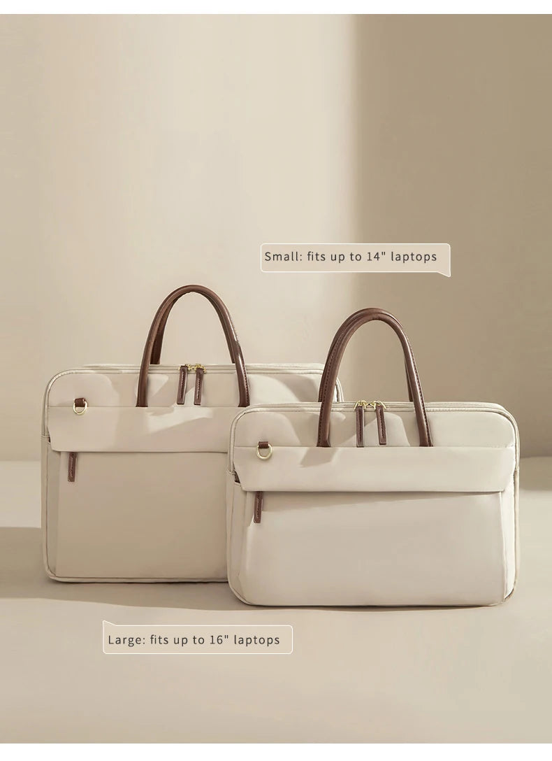 Laptop Bag 13.3 14 15.6 Inch Notebook Bag Sleeve For Macbook Air Pro 13 16 Case Xiaomi Shoulder Handbag New Waterproof Briefcase - Heavenly shershelle