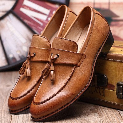 Vogue of New Style of 2017 Autumn Men's Leather Shoes Autumn Men's Shoes