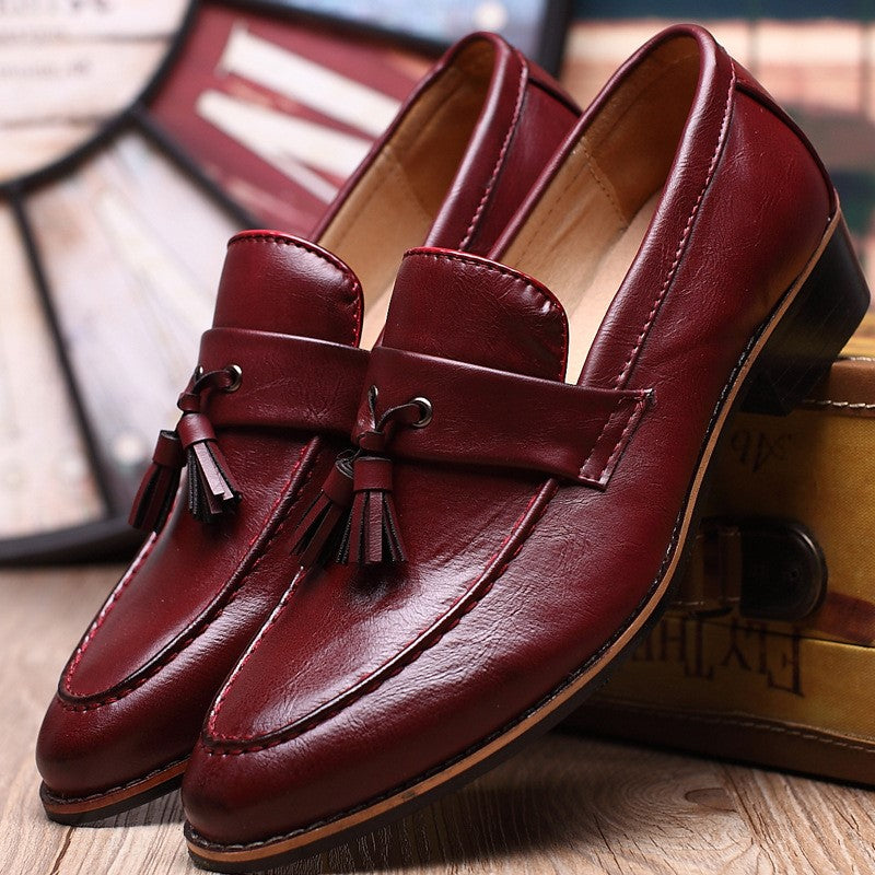 Vogue of New Style of 2017 Autumn Men's Leather Shoes Autumn Men's Shoes