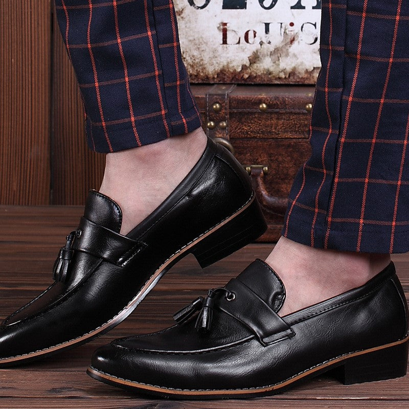 Vogue of New Style of 2017 Autumn Men's Leather Shoes Autumn Men's Shoes