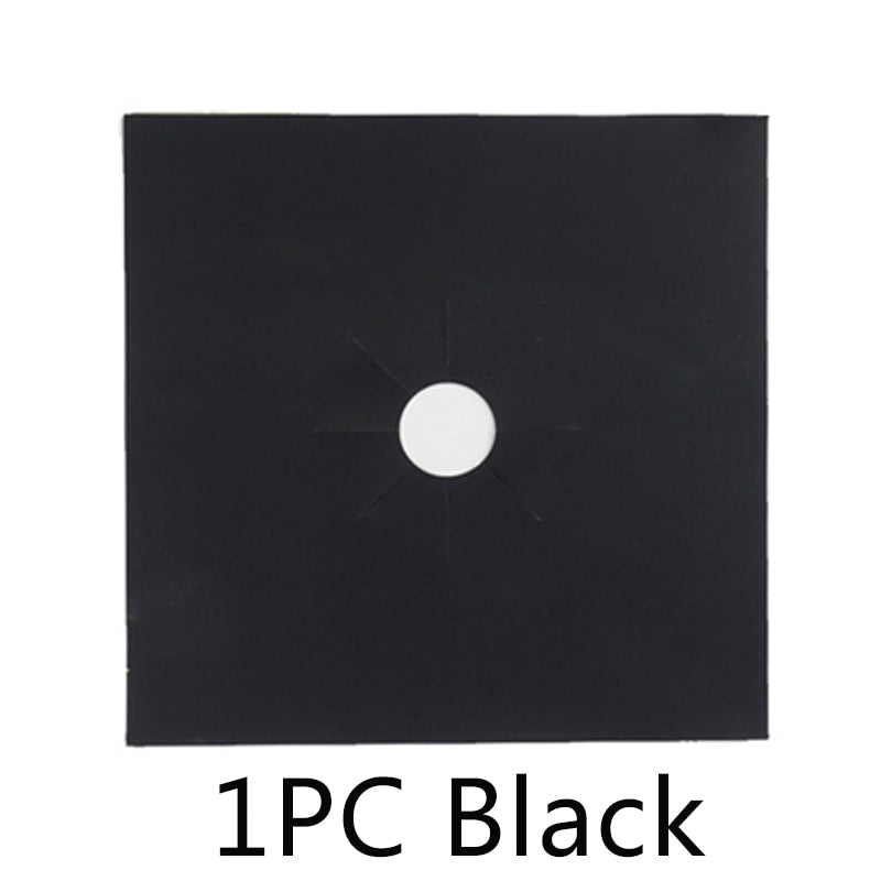 Black square vinyl record inner sleeve with center hole for storage